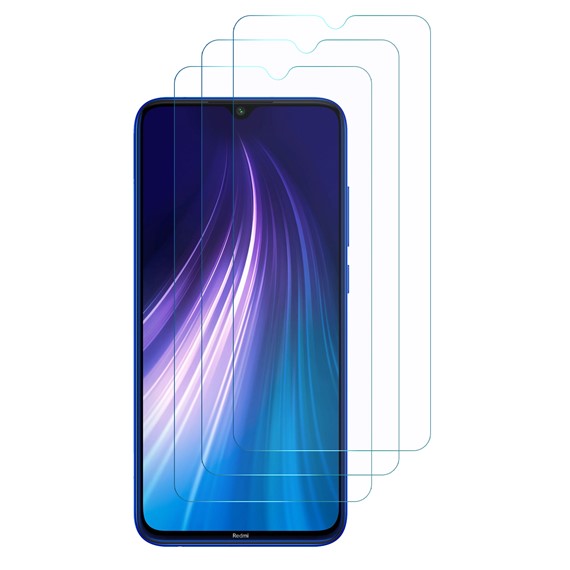 Microsonic Xiaomi Redmi Note 8T Ekran Koruyucu Nano Cam 3 lü Paket 2