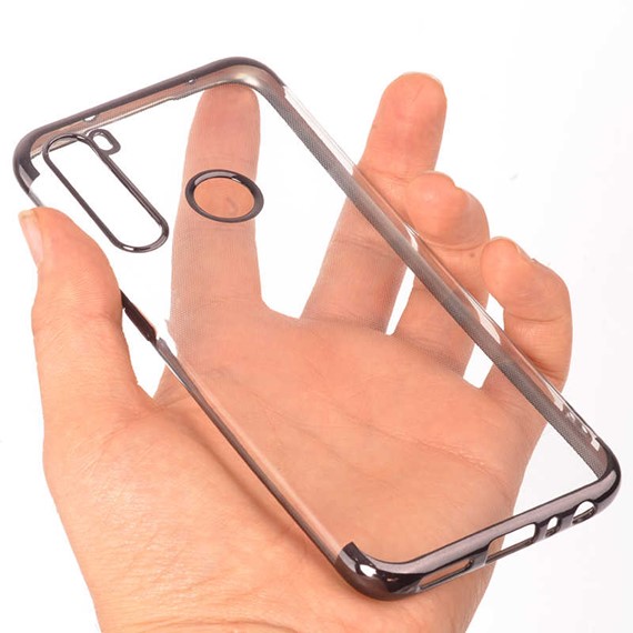 Microsonic Xiaomi Redmi Note 8T Kılıf Skyfall Transparent Clear Gümüş 5