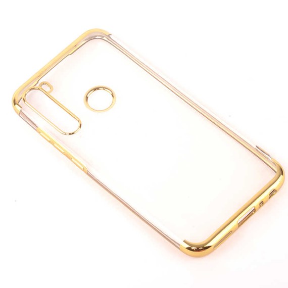Microsonic Xiaomi Redmi Note 8T Kılıf Skyfall Transparent Clear Gold 3