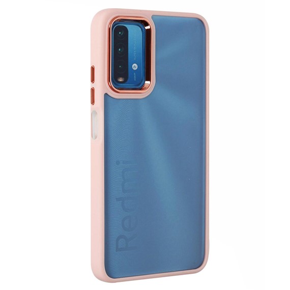 Microsonic Xiaomi Redmi Note 9 4G Kılıf Bright Planet Rose Gold 2