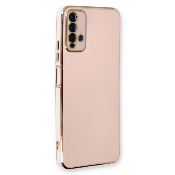 Microsonic Xiaomi Redmi Note 9 4G Kılıf Olive Plated Pembe 1