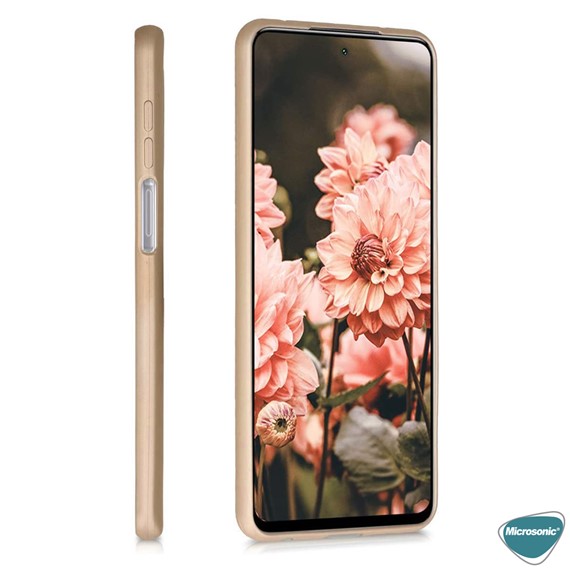 Microsonic Matte Silicone Xiaomi Redmi Note 9 Pro Kılıf Kırmızı 4