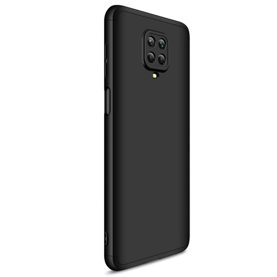 Microsonic Xiaomi Redmi Note 9 Pro Kılıf Double Dip 360 Protective Siyah 2