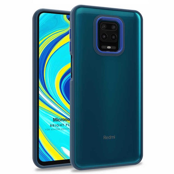 Microsonic Xiaomi Redmi Note 9S Kılıf Bright Planet Lacivert 1