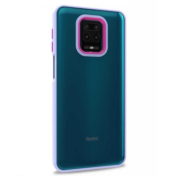 Microsonic Xiaomi Redmi Note 9 Pro Kılıf Bright Planet Lila 2