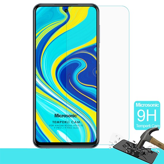 Microsonic Xiaomi Redmi Note 9 Pro Max Tempered Glass Screen Protector 1