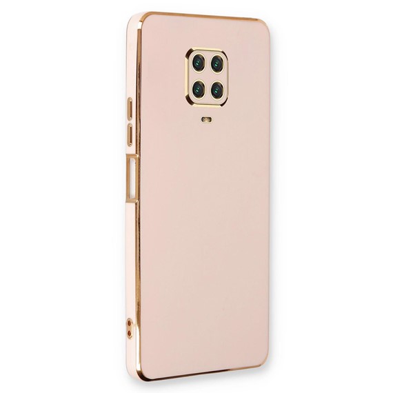 Microsonic Xiaomi Redmi Note 9 Pro Max Kılıf Olive Plated Pembe 1