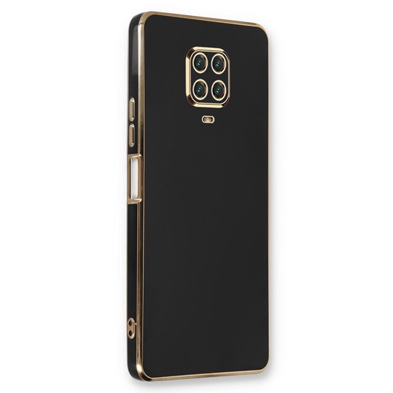 Microsonic Xiaomi Redmi Note 9 Pro Max Kılıf Olive Plated Siyah 1