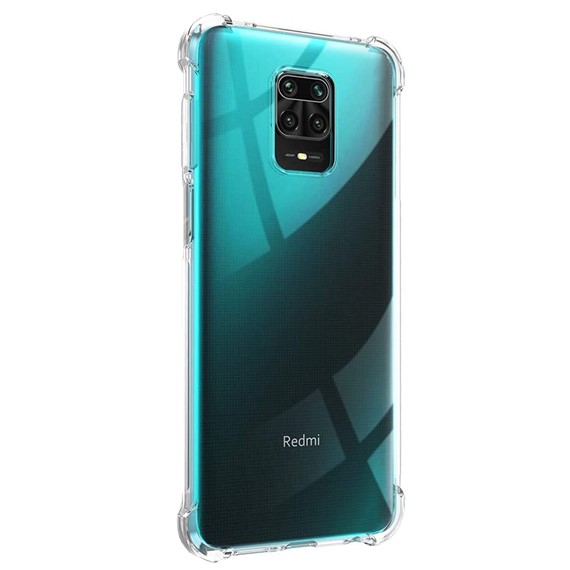 Microsonic Shock Absorbing Kılıf Xiaomi Redmi Note 9S Şeffaf 2