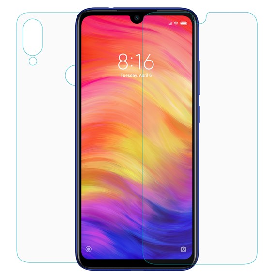 Microsonic Xiaomi Redmi Note 7 Ön Arka Nano Cam Ekran koruyucu 2