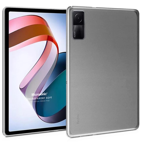 Microsonic Xiaomi Redmi Pad Kılıf Transparent Soft Şeffaf 1