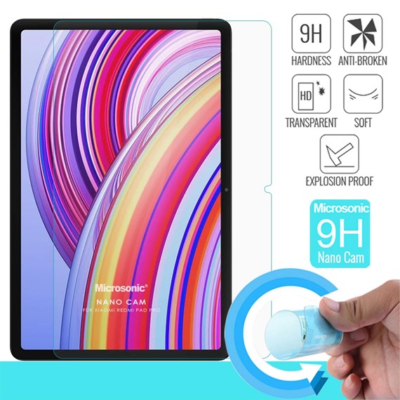 Microsonic Xiaomi Redmi Pad Pro Nano Glass Cam Ekran Koruyucu 2