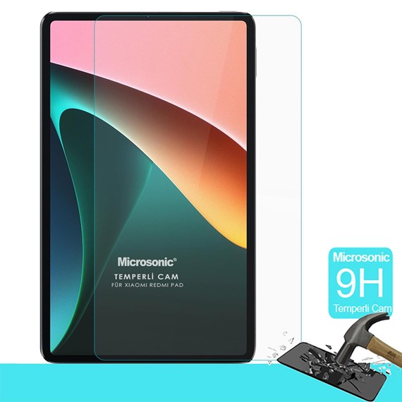 Microsonic Xiaomi Redmi Pad Tempered Glass Cam Ekran Koruyucu 2