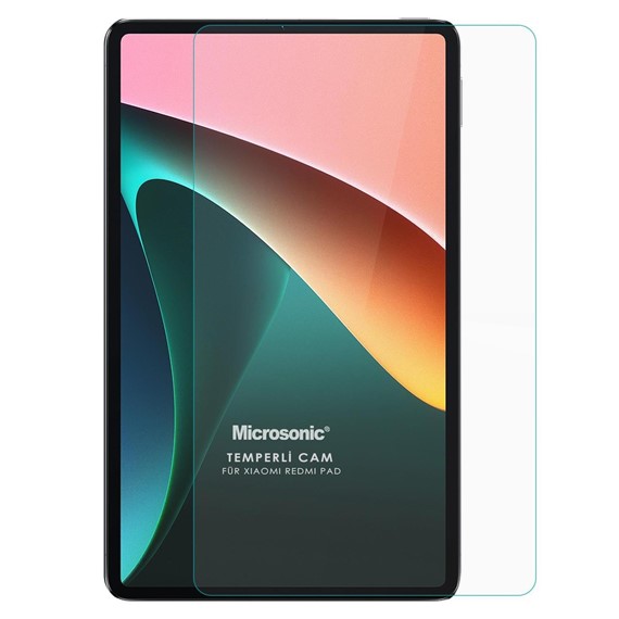 Microsonic Xiaomi Redmi Pad Tempered Glass Cam Ekran Koruyucu 1