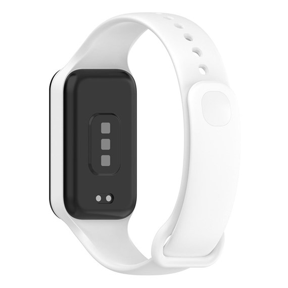 Microsonic Xiaomi Smart Band 8 Active Kordon Silicone Sport Band Beyaz 3