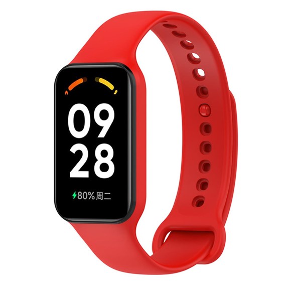 Microsonic Xiaomi Redmi Smart Band 2 Kordon Silicone Sport Band Kırmızı 2