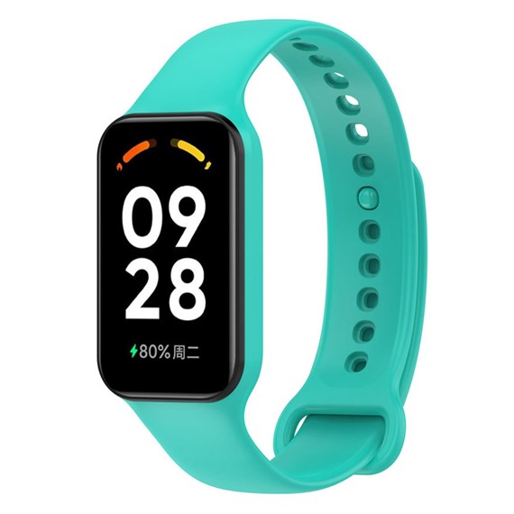 Microsonic Xiaomi Redmi Smart Band 2 Kordon Silicone Sport Band Turkuaz 2