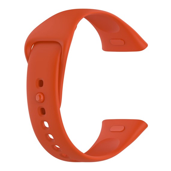 Microsonic Xiaomi Redmi Watch 3 Kordon Silicone Sport Band Turuncu 1