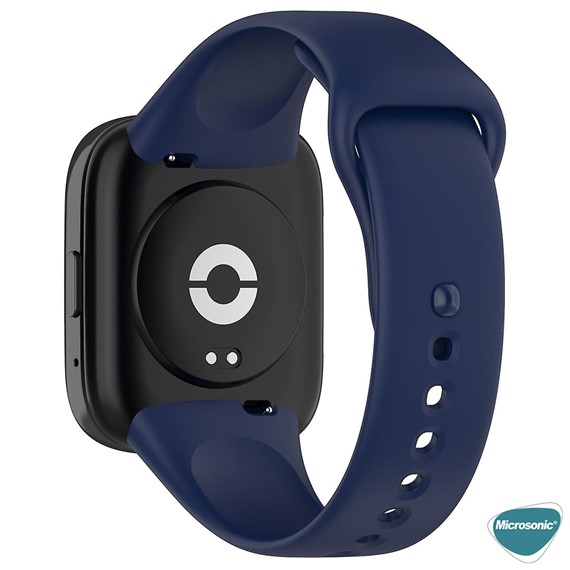 Microsonic Xiaomi Redmi Watch 3 Active Kordon Silicone Sport Band Lacivert 3