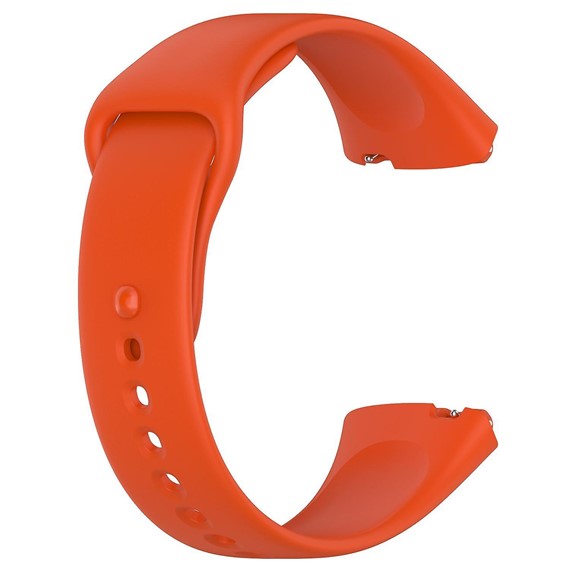 Microsonic Xiaomi Redmi Watch 3 Lite Kordon Silicone Sport Band Turuncu 1