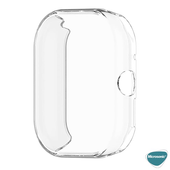 Microsonic Xiaomi Redmi Watch 5 Kılıf 360 Full Round Soft Silicone Şeffaf 2
