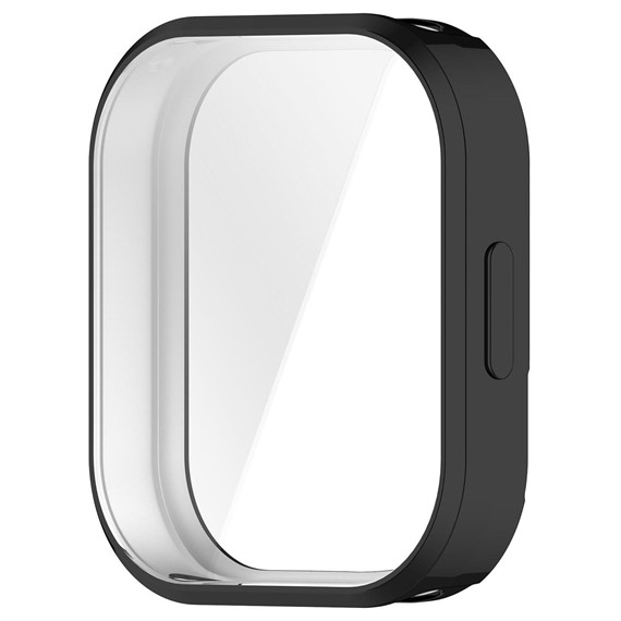 Microsonic Xiaomi Redmi Watch 6 Active Kılıf 360 Full Round Soft Silicone Siyah 2