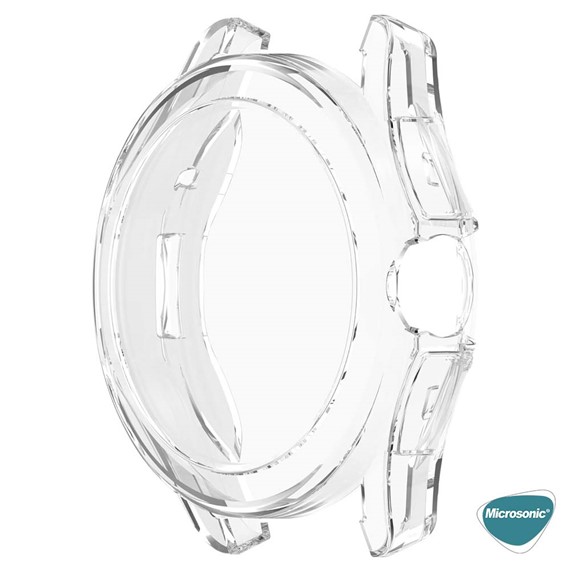 Microsonic Xiaomi Watch S4 Kılıf 360 Full Round Soft Silicone Şeffaf 3
