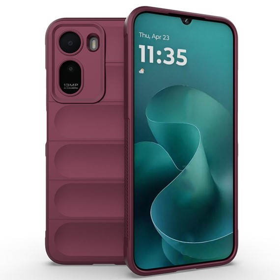 Microsonic Xiaomi Xiaomi Redmi A7 Pro Kılıf Oslo Prime Bordo 1