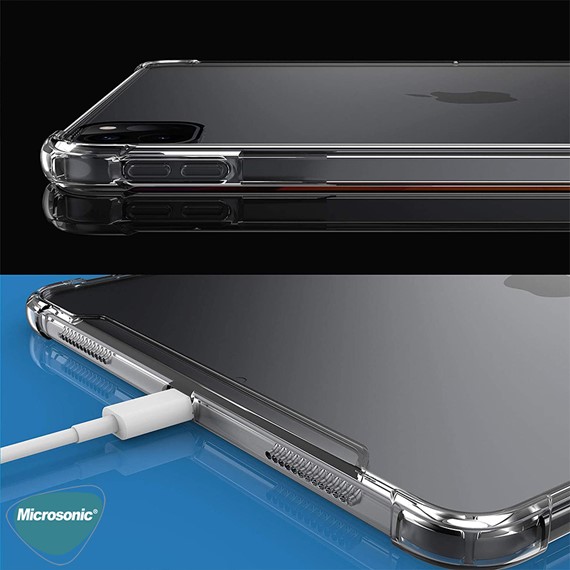 Microsonic Apple iPad Pro 11 2022 4 Nesil Kılıf A2759-A2435-A2761-A2762 Shock Absorbing Şeffaf 5
