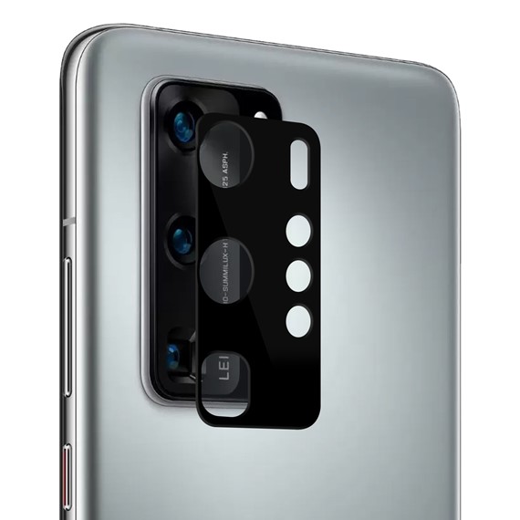Microsonic Huawei P40 Pro Kamera Lens Koruma Camı V2 Siyah 1