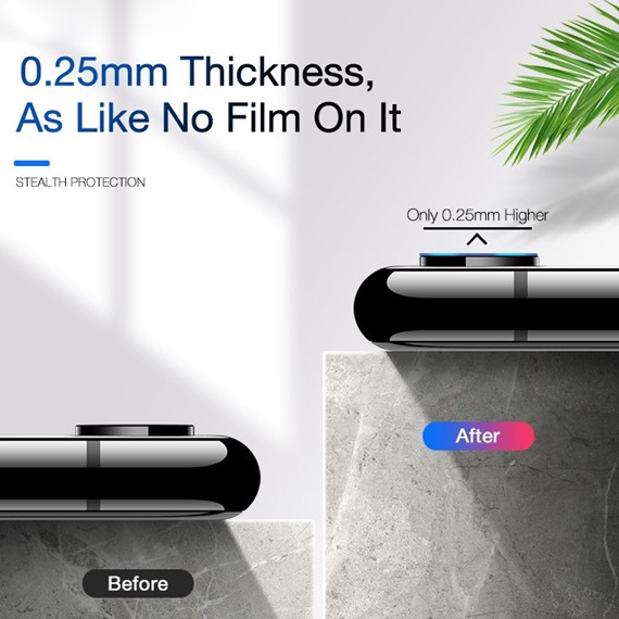 Microsonic Apple iPhone 7 Kamera Lens Koruma Camı 4