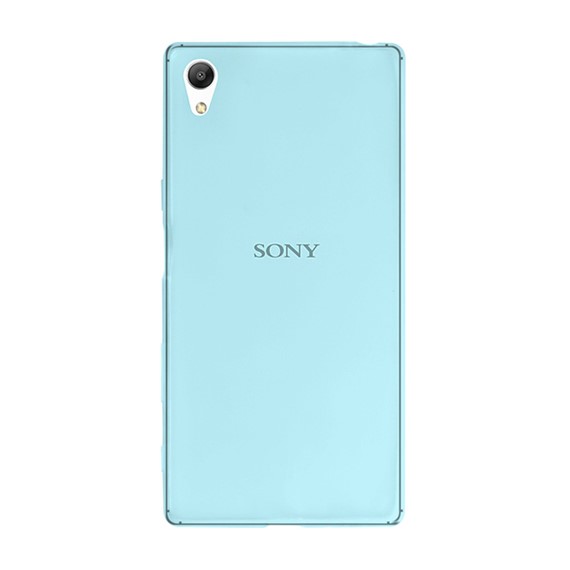Microsonic Sony Xperia Z5 Dual Kılıf Transparent Soft Mavi 2