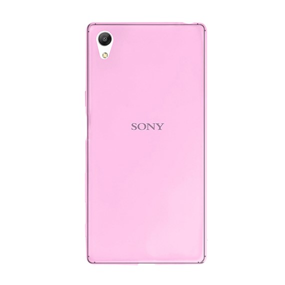 Microsonic Sony Xperia Z5 Dual Kılıf Transparent Soft Pembe 2