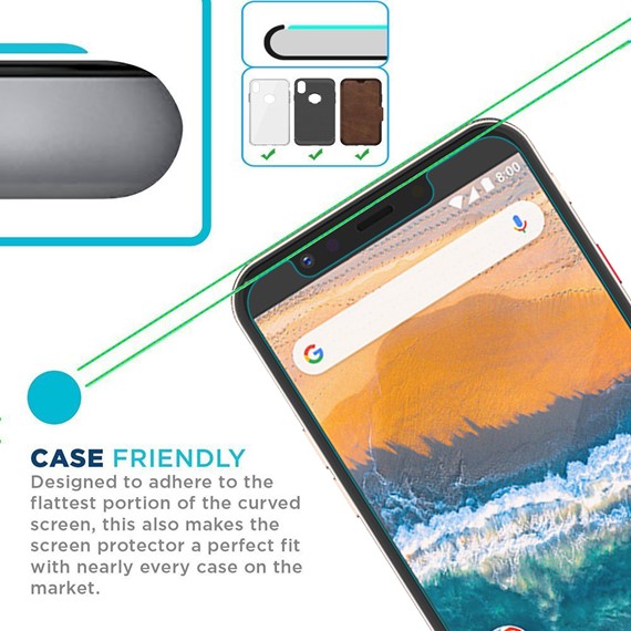 Microsonic General Mobile GM9 Pro Temperli Cam Ekran koruyucu Kırılmaz film 4