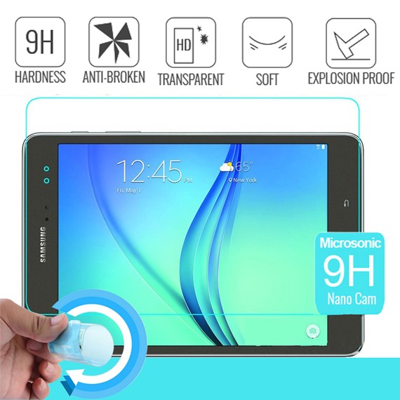 Microsonic Samsung Galaxy Tab A 8 0 T350 Nano Cam Ekran koruyucu Kırılmaz film 1