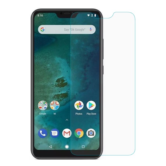 Microsonic Xiaomi Mi A2 Lite Temperli Cam Ekran koruyucu Kırılmaz film 2