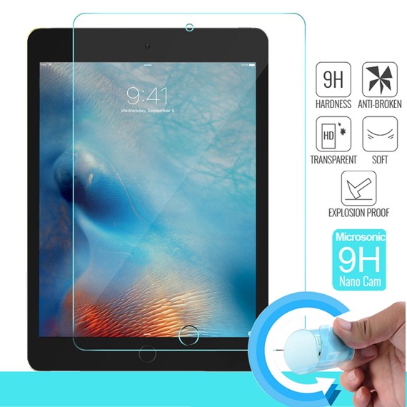 Microsonic Apple iPad Mini 4 Kırılmaz Nano Cam Ekran koruyucu film 1