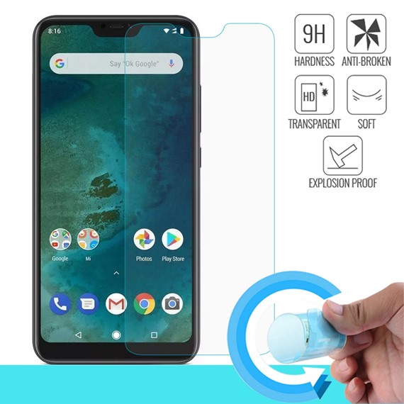 Microsonic Xiaomi Mi A2 Lite Nano Cam Ekran koruyucu Kırılmaz film 1