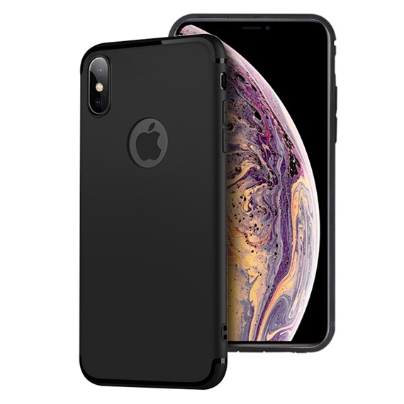 Microsonic iPhone XS 5 8 Kılıf Kamera Korumalı Siyah 1