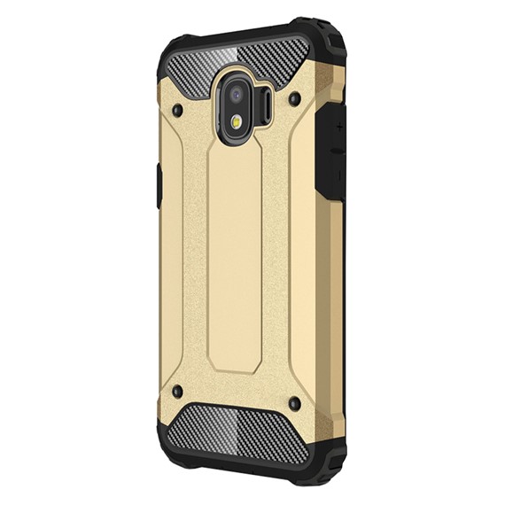Microsonic Samsung Galaxy J2 Pro 2018 Kılıf Rugged Armor Gold 2