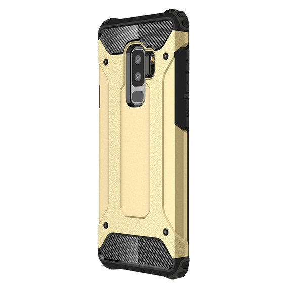 Microsonic Samsung Galaxy S9 Plus Kılıf Rugged Armor Gold 2