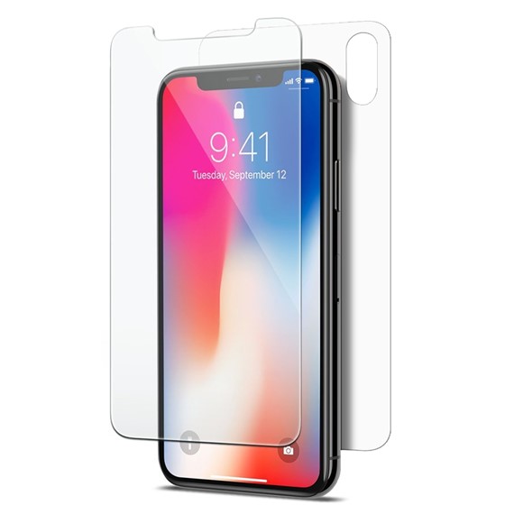 Microsonic Apple iPhone X Ön Arka Nano Cam Ekran koruyucu Kırılmaz film 2