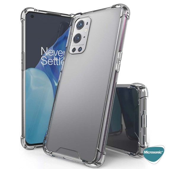 Microsonic OnePlus 9 Pro Kılıf Shock Absorbing Şeffaf 3