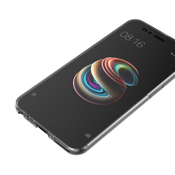 Microsonic Xiaomi Mi A1 Kılıf 6 tarafı tam full koruma 360 Clear Soft Şeffaf 3