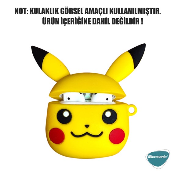 Microsonic Apple AirPods 1 Nesil 2 Nesil Kılıf Pikachu 2