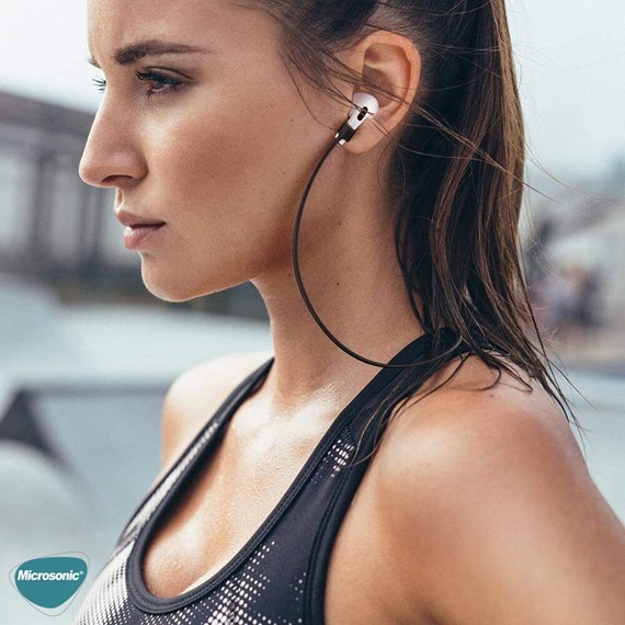 Microsonic Airpods 4 Nesil ANC Manyetik Mıknatıslı Kulaklık İpi Turkuaz 5