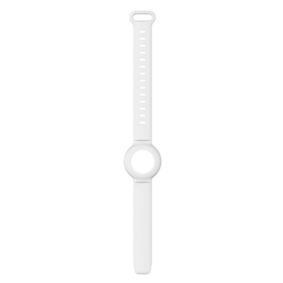 Microsonic Apple AirTag Kordon Silicone Sport Band Beyaz 1