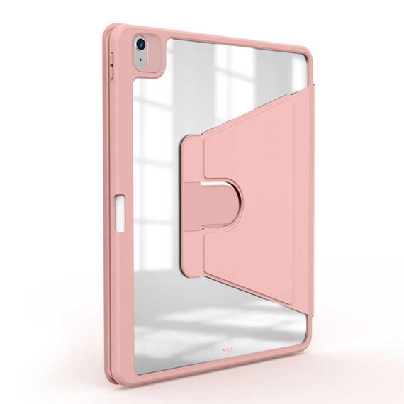 Microsonic Apple iPad Air 11 2024 Kılıf A2902-A2903 Regal Folio Pembe 2