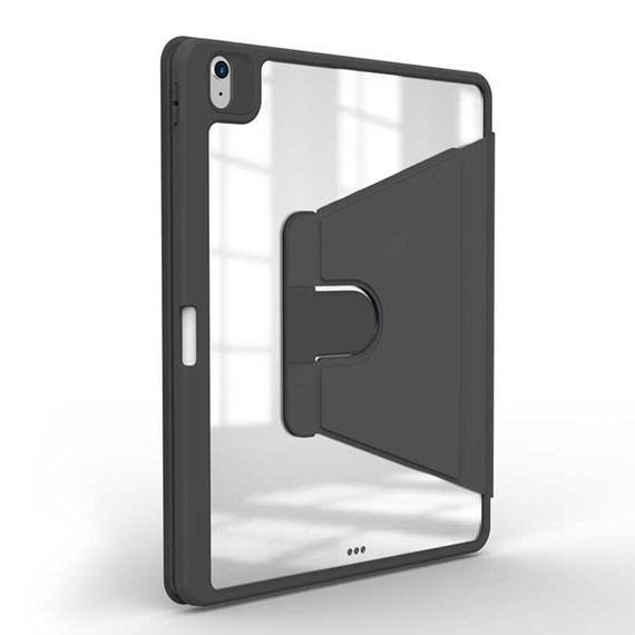 Microsonic Apple iPad Air 11 2024 Kılıf A2902-A2903 Regal Folio Siyah 2