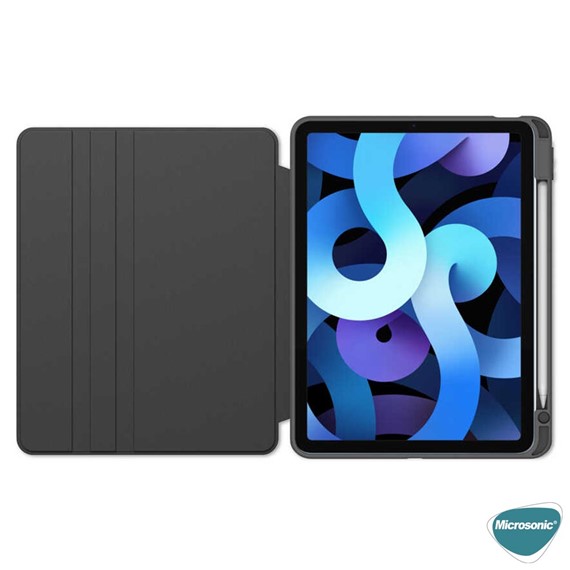 Microsonic Apple iPad Air 11 2024 Kılıf A2902-A2903 Regal Folio Siyah 3